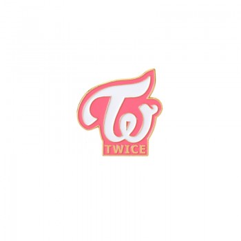 Kpop Fandom Metal Badge Pin Bangtan Army Blackpink EXO GOT7 SEVENTEEN TWICE WANNA ONE Lightstick and Logo Design Pin back