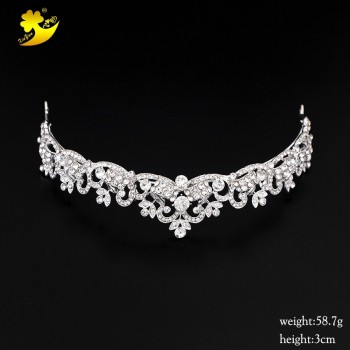 Xinyun Wedding Hair Tiaras Shining Rhinestones Cheveux Coroa Princesa Beautiful  Hot Sale Women Hair Jewelry Bright Accessories