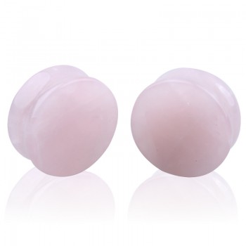 Ear Expander Ear Piercing 1 Pair of Opalite Stone Ear Plugs Tunnels Gauges Expander Body Piercing Jewelry