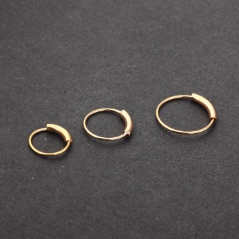 TIANCIFBYJS Steel Hinged Clicker Seamless Piercing Nose Ring Hoop Lip Ear Ring-6/8/10mm Body Jewelry Piercing Clip Gift 1pcs 22g