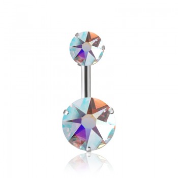 SHUANGR Fashion Hot Sexy Factory Price Anti Allergy Simple Lounger Titanium Earrings Ear Nail Belly Button Rings Navel Piercing