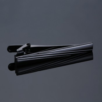 Classic Matte Tie Bar Men Jewelry Simple Brushed Smooth High Quality Tie Clip Clasp 12 style Stainless steel Tie Pin Gifts