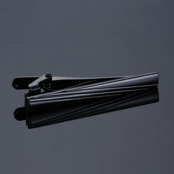 Classic Matte Tie Bar Men Jewelry Simple Brushed Smooth High Quality Tie Clip Clasp 12 style Stainless steel Tie Pin Gifts