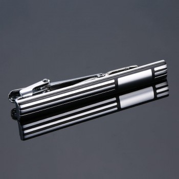 Classic Matte Tie Bar Men Jewelry Simple Brushed Smooth High Quality Tie Clip Clasp 12 style Stainless steel Tie Pin Gifts