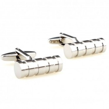 Hot Sale 18 Styles Silver Stainless Steel Metal Cufflink Cuff Link 1 Pair Free Shipping Biggest Promotion