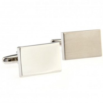 Hot Sale 18 Styles Silver Stainless Steel Metal Cufflink Cuff Link 1 Pair Free Shipping Biggest Promotion