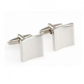 Hot Sale 18 Styles Silver Stainless Steel Metal Cufflink Cuff Link 1 Pair Free Shipping Biggest Promotion