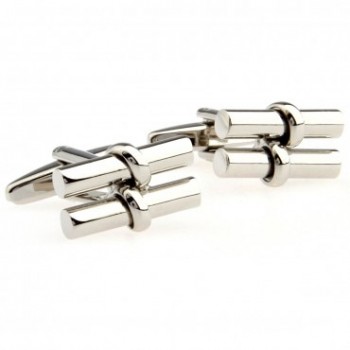 Hot Sale 18 Styles Silver Stainless Steel Metal Cufflink Cuff Link 1 Pair Free Shipping Biggest Promotion