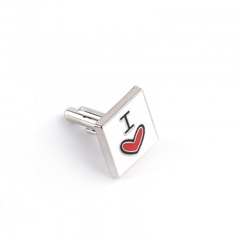 2018 New Fashion Cufflink for men I Love My Wife Design Good Husband Cuff Link Men Shirt Charm Zinc Alloy Cufflinks Wholesale