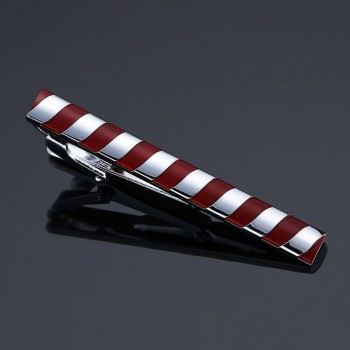 DY new high-quality enamel mens wedding tie clip high-end brand luxury design exquisite pattern crystal tie clip Free Delivery