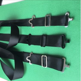 100 sets Bow Tie Hardware Necktie Hook Bow Tie or Cravat Clips Fasteners to Make Adjustable Straps on Bow Tie dip 19mm and 13mm