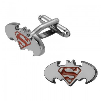 Eighteen kinds of design of film Superman super hero Batman Pacman 007 Cufflinks Mens Jewelry shirt cuff Cufflinks