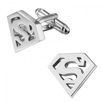 Eighteen kinds of design of film Superman super hero Batman Pacman 007 Cufflinks Mens Jewelry shirt cuff Cufflinks