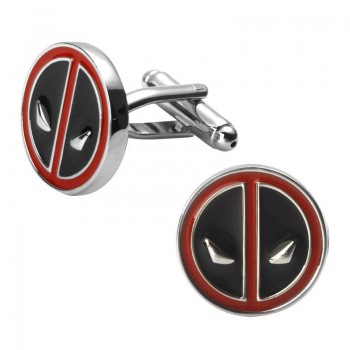 Eighteen kinds of design of film Superman super hero Batman Pacman 007 Cufflinks Mens Jewelry shirt cuff Cufflinks