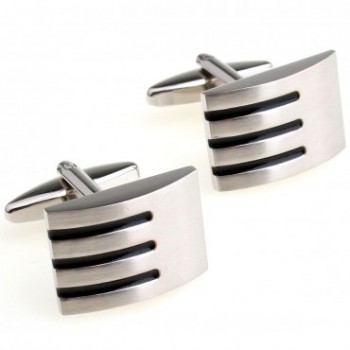 Trendy Black Blue Enamel Cufflink Cuff Link 1 Pair Big Promotion