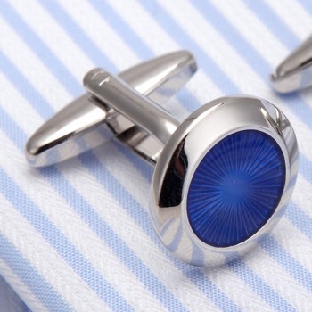Vagula Blue Cufflinks Luxury Cuff links Wedding cufflinks French Shirt Cuff link Men Jewelry 277