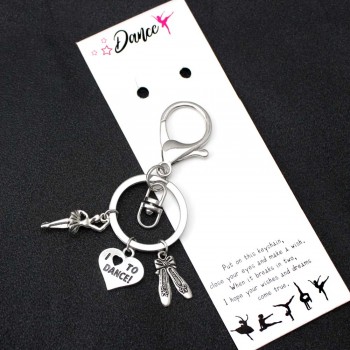 Best Friends Compass No Matter Where Keychains Wings Heart Love Hand Key Chain Lobster Clasp Key Ring Women Men Jewelry Gift