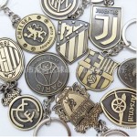 Football Club Logo CR7 C.RONALDO Messi Bale Salah keyring Keychain Gift Men Women Soccer Star Fans Keychain Toy Sport Liverpool