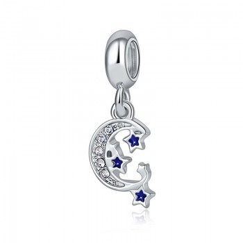 New Original Free Shipping 925 Sliver Bead Rose Gold Enamal Pendant Dangle Charm Fit Pandora Bracelet Necklace DIY Women Jewelry