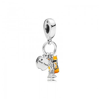 New Free Shipping Sliver Plated Bead Holiday Travel Christmas Charm Fit Original Pandora Bracelet Necklace DIY Women Jewelry