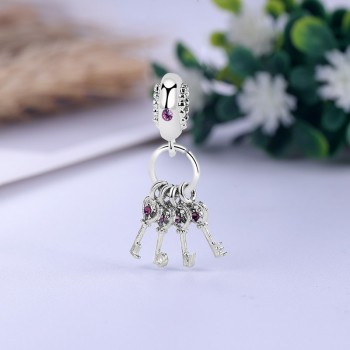 New Silver Plated Bead Charm European Hollow Family Love Heart Pendant Beads Fit Women Pandora Bracelet amp; Bangle DIY Jewelry