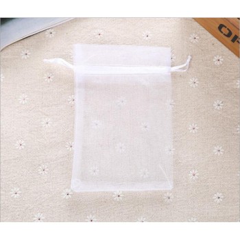 50pcs Organza Sheer Gauze Element Jewelry Bags Packing Drawable Organza Bags Wedding Gift Bags Sachet Organza Christmas Gift Bag