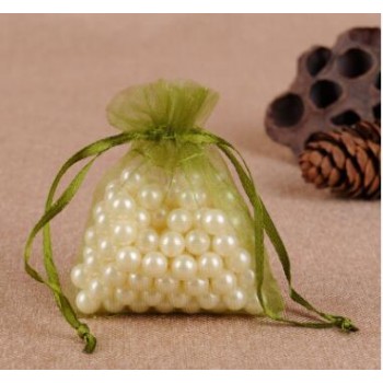 50pcs Organza Sheer Gauze Element Jewelry Bags Packing Drawable Organza Bags Wedding Gift Bags Sachet Organza Christmas Gift Bag