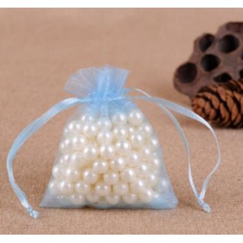 50pcs Organza Sheer Gauze Element Jewelry Bags Packing Drawable Organza Bags Wedding Gift Bags Sachet Organza Christmas Gift Bag