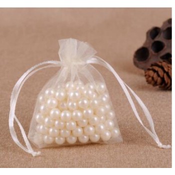 50pcs Organza Sheer Gauze Element Jewelry Bags Packing Drawable Organza Bags Wedding Gift Bags Sachet Organza Christmas Gift Bag
