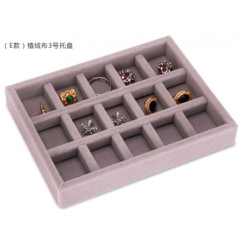 New Drawer DIY Jewelry Storage Tray Ring Bracelet Gift Box Jewellery Organizer Earring Holder Small Size Fit Most Room Space