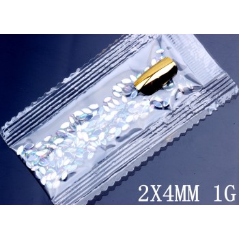 Mix 7 Size 600pcs Set Acrylic Crystal AB Marquise Earth Face Flat back Rhinestones Shiny Beads DIY Nail Art Jewelry Decoration