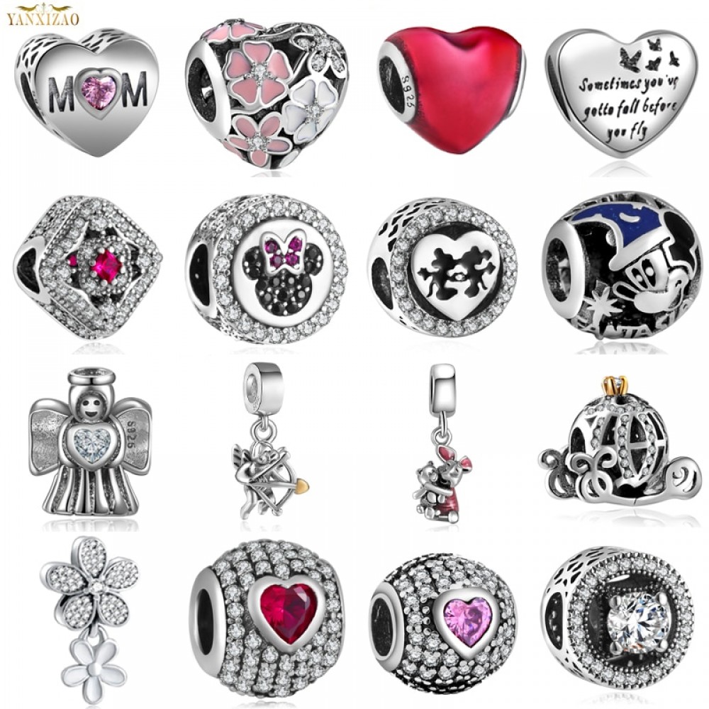 Diy Jewelry Making Women Pulsera Bamoer Fit Pandora Charms Silver 925 Original Regalos Bisuteria Kralen Voor Sieraden