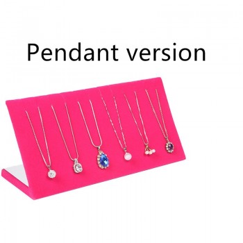Necklace Pendant Display Stand Women Jewelry Organizer Holder Storage Case Bracelet Display Rack