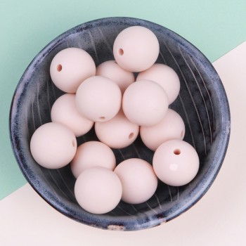 TYRY.HU Silicone Beads 10Pc Food Grade Silicone 12/15MM Nursing Silicone Teething Bead In Baby Teethers Necklace DIY