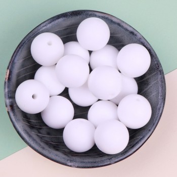 TYRY.HU Silicone Beads 10Pc Food Grade Silicone 12/15MM Nursing Silicone Teething Bead In Baby Teethers Necklace DIY