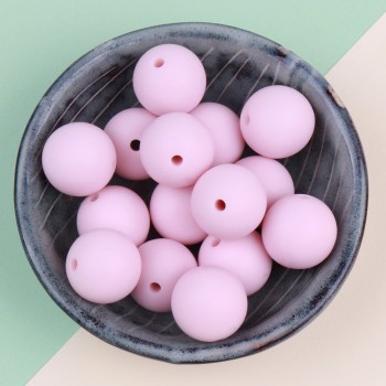 TYRY.HU Silicone Beads 10Pc Food Grade Silicone 12/15MM Nursing Silicone Teething Bead In Baby Teethers Necklace DIY
