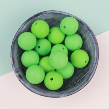 TYRY.HU Silicone Beads 10Pc Food Grade Silicone 12/15MM Nursing Silicone Teething Bead In Baby Teethers Necklace DIY