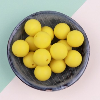 TYRY.HU Silicone Beads 10Pc Food Grade Silicone 12/15MM Nursing Silicone Teething Bead In Baby Teethers Necklace DIY