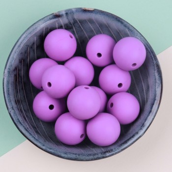 TYRY.HU Silicone Beads 10Pc Food Grade Silicone 12/15MM Nursing Silicone Teething Bead In Baby Teethers Necklace DIY