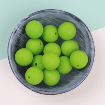 TYRY.HU Silicone Beads 10Pc Food Grade Silicone 12/15MM Nursing Silicone Teething Bead In Baby Teethers Necklace DIY