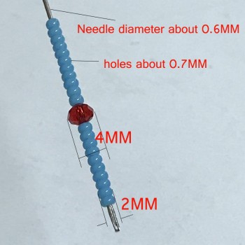 Taidian 2mm 11/0 Round Miyuki Beads for Beading Suppliers 3grams 4490 made in Japan