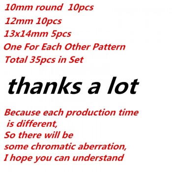 Various Styles 35pcs/Set Wooden Jewelry Spacer Beading Beads Handmade DIY Pacifier Clip Necklace Bracelet Wood Beads