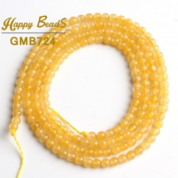 Natural Stone Quartz Amazonite Crystal Agates Jaspers Round Loose Beads 2mm 3mm For Jewelry Making DIY Bracelet Accessories 15