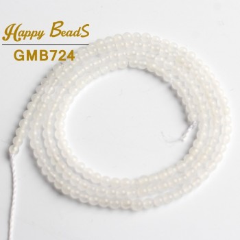 Natural Stone Quartz Amazonite Crystal Agates Jaspers Round Loose Beads 2mm 3mm For Jewelry Making DIY Bracelet Accessories 15