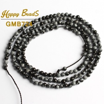 Natural Stone Quartz Amazonite Crystal Agates Jaspers Round Loose Beads 2mm 3mm For Jewelry Making DIY Bracelet Accessories 15