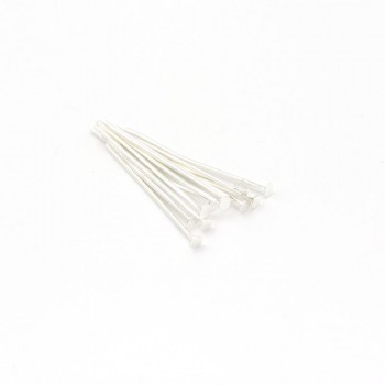 100pcs 20 30 35 40 45 50 60 65 70 mm Metal Heads Eye flat Head Pin For Jewelry Making Findings Accessories Wholesale Supplies