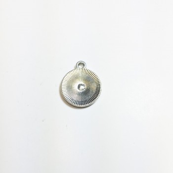 Eruifa Nice 20pcs 16mm Eye Coin Zinc alloy charms Wholesales necklace,earring bracelet jewelry DIY handmade 3 colors