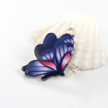 5pc Enamel Cute Butterfly Owl Charms Pendant For Diy Personalized Necklace And Bracelet Handmade Jewelry Findings