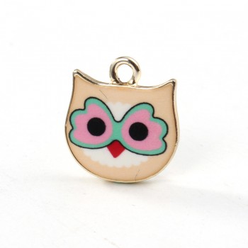 5pc Enamel Cute Butterfly Owl Charms Pendant For Diy Personalized Necklace And Bracelet Handmade Jewelry Findings