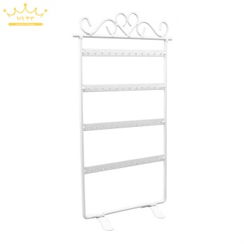 48 Holes Display Rack Metal Stand Holder Closet Jewelry Earrings Organizers Showcase Packaging amp; Display Wholesale